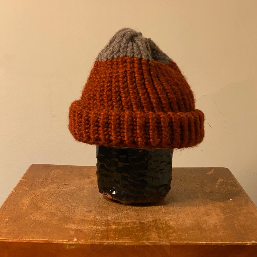 Beanie - Hand knit by me